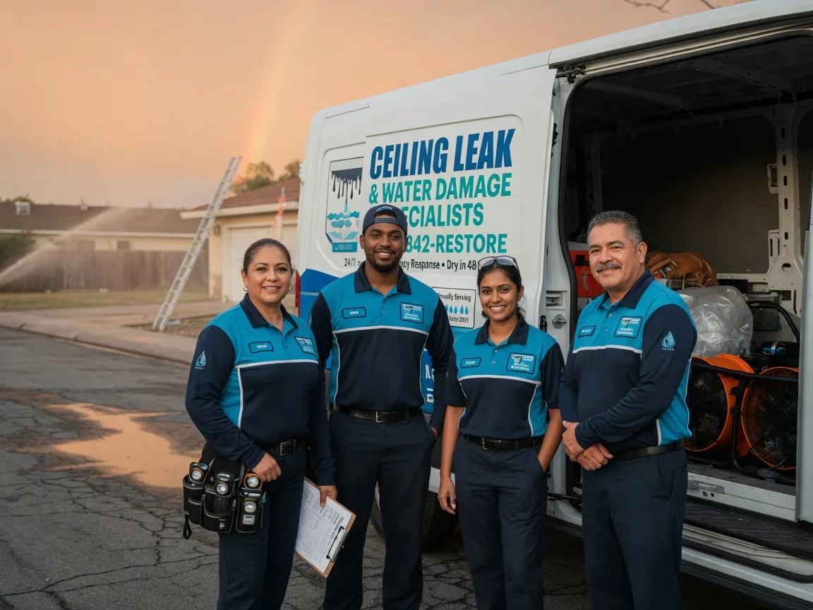 Ceiling Leak Cleanup company in Jim Thorpe, PA